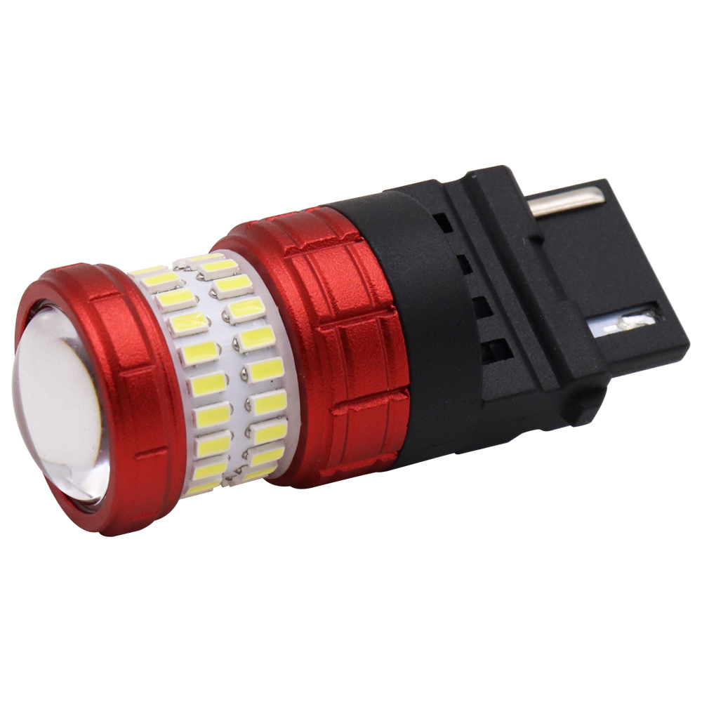 Manufacturer Supplies Car Red Light 3157 Brake Light Led Turn Signal White Light Reversing Light 12-24V Universal Car Light