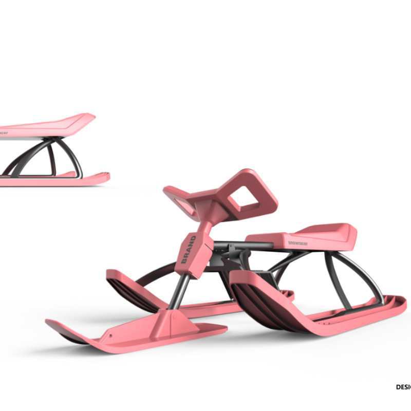 Skating Children Adult Snowmobile Snowboard Ice Entertainment Ski Resort Equipment Ice and Snow Dual-Use Ski Car