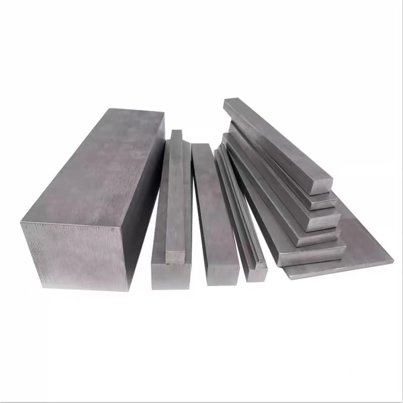 Dongguan Factory 304 Stainless Steel Flat Steel Cold Drawn Flat Bar 303 Profile Square Bar Square Bar Solid 5 8 10mm
