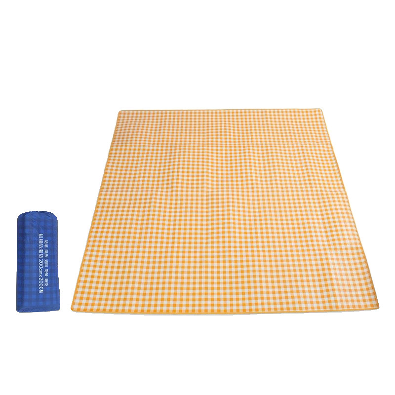 Tourism Team Building Floor Mat Pearl Cotton Aluminum Film Mat Outdoor Moisture-Proof Mat Camping Tent Sleeping Mat Aluminum Foil Picnic Mat Wholesale
