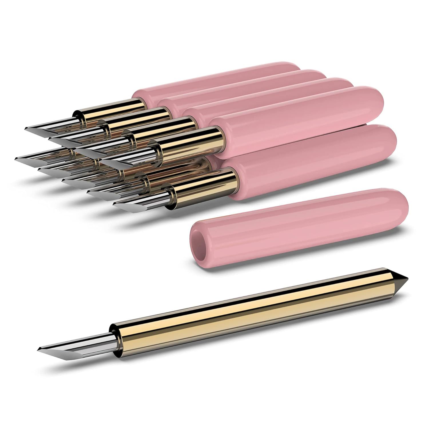 The Golden Handle Is Compatible with Cricutexploreair Deep-Cut Roland Blade Carbide Cutting and Engraving