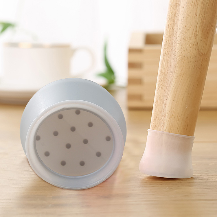 Силиконовые противоскользящие накладки для ножек стола, накладки для стульев и табуретов, защитные накладки для ножек стола и стульев, оптовая продажа накладок на ножки стола