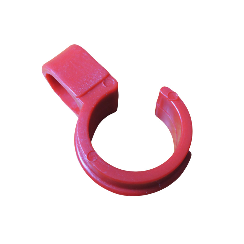 Factory Direct Sales Floor-Standing Foldableing Clothes Drying Rack Accessories Windproof Hook Anti-Slip Thickeneded Plastic Buckle Fixed Clothes Hook