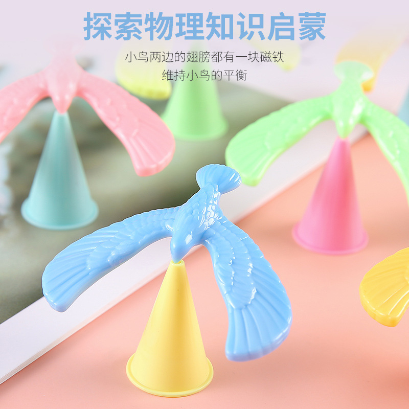 мини балансирующая птица классическая игрушка гашапон подарки оптом детские игрушки маленькие подарки