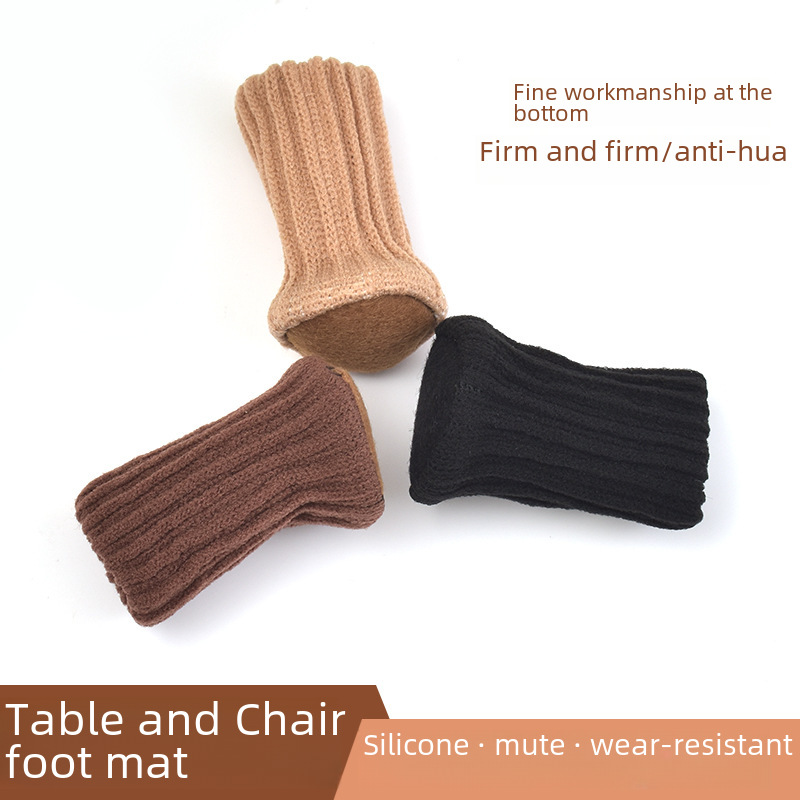 Felt Table and Chair Foot Cover Wool Floor Protective Cover Thickened Wear-resistant Non-slip Silent Stool Chair Felt Foot Mat