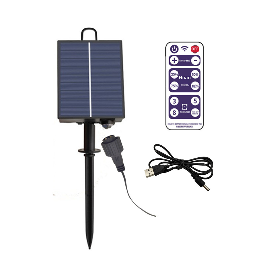 With DC charging remote control solar string light control box 3.7V boost output 24V Solar String Light Control Board