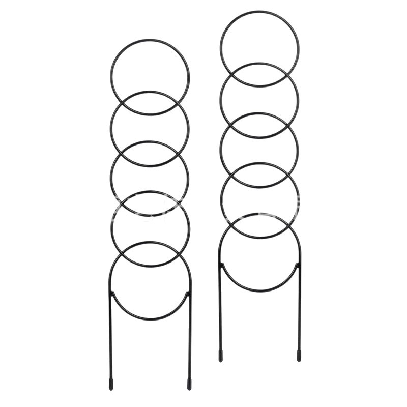 Cross-Border New Product Outdoor Potted Plant Stand Plant Climbing Frame Wrought Iron Balcony Climbing Frame Rose Support Frame