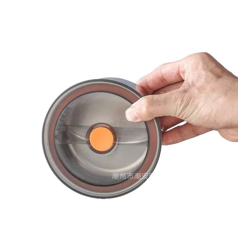 304 Stainless Steel Kitchen Crisper Side Dish Ingredient Packaging Box Picnic Box Refrigerator Storage Box Instant Noodle Bowl Dense