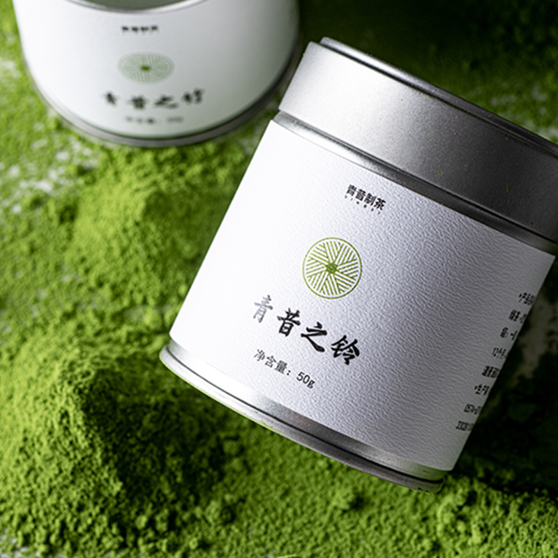 Qingxi Guochao Isuzu Matcha Powder Milk Tea Dessert Baking Canned Ice Cream Matcha Flavor