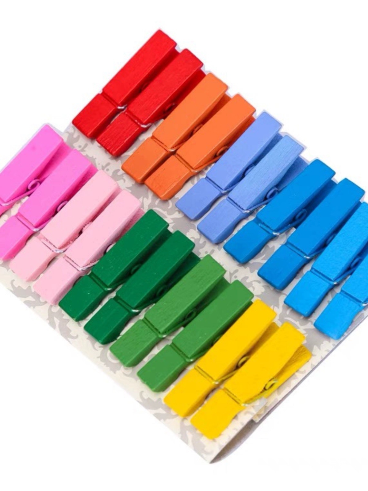 Bar Encyclopedia Cocktail Colorful Decorative Clip Note Clip Wooden Clip Cocktail Decoration Creative Decorative Small Clip