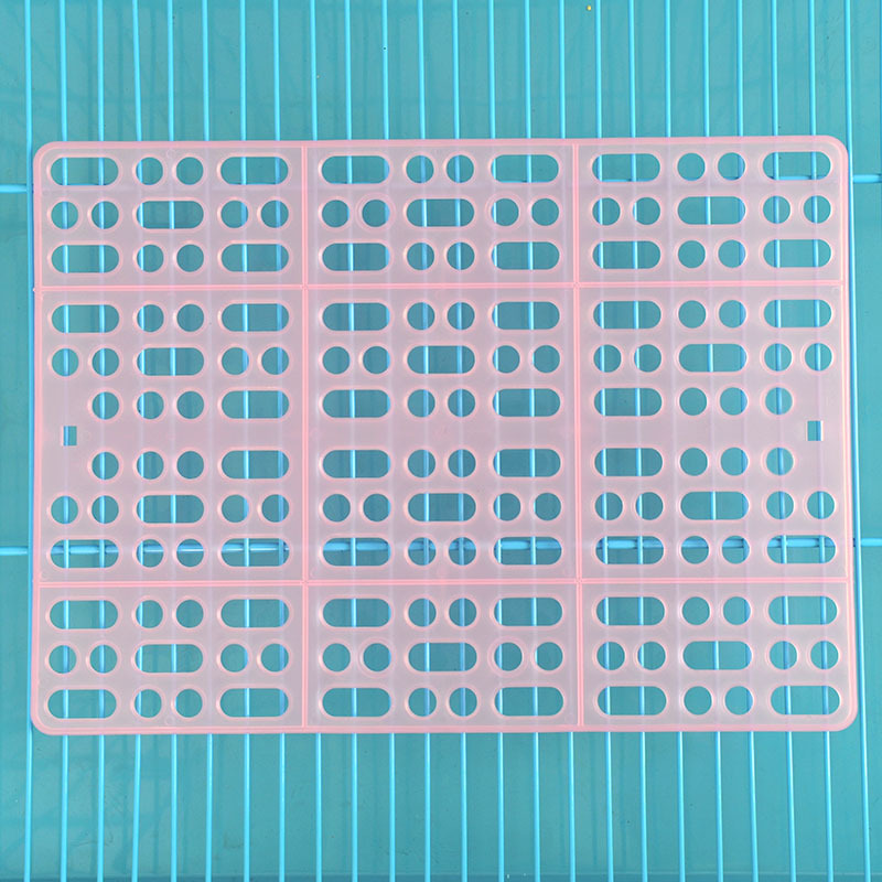 Cool Foot Pads Plastic Mesh Rabbit Foot Pads Guinea Pig Chinchilla Guinea Pig Rabbit Foot Pads Pet Cage Pedals
