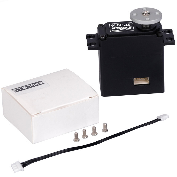 Feite STS3046 all-metal 40kg steel tooth 360-degree hollow cup high-life equipment serial bus steering gear