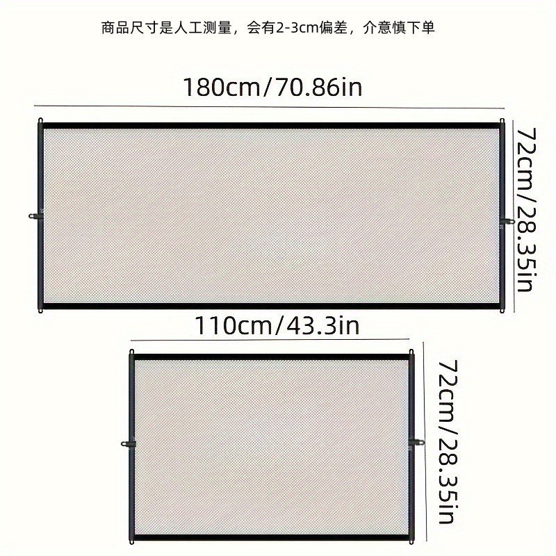 Pet Store Fence Balcony Cat Isolation Net Dog Indoor Barrier Safety Protection No Drilling Required to Block Chickens and Ducks