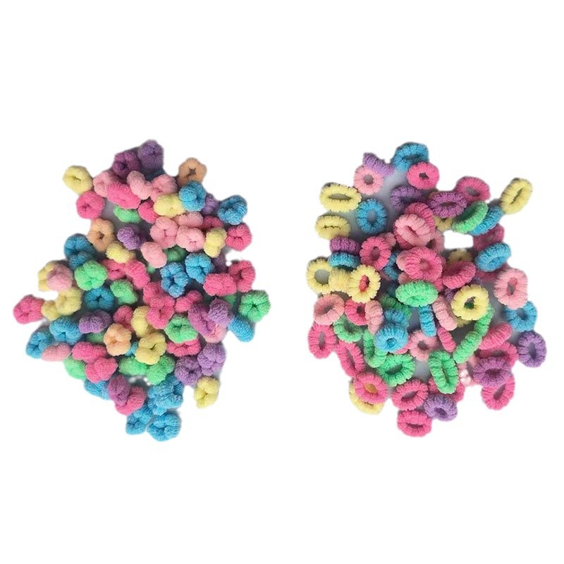 Baby Tie Head Rubber Tendon Girls' Baby's Elastic Good Hair-free Towel Ring Hair Rope Children's Cute Durable Hair Rope