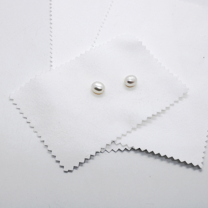 Pearl Jewelry maintenance cloth cleaning Jade Pearl diamond polishing cloth independent packaging wiping cloth Pearl cloth