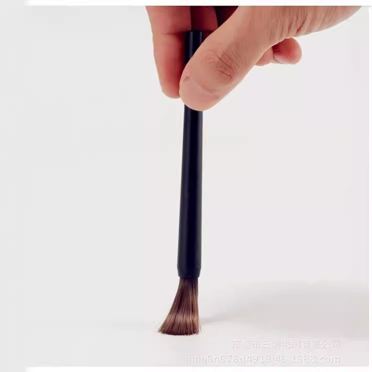 Coffee brush cleaning brush grinding brush modern simplicity, plastic handle nylon brush, wooden handle animal brush batch