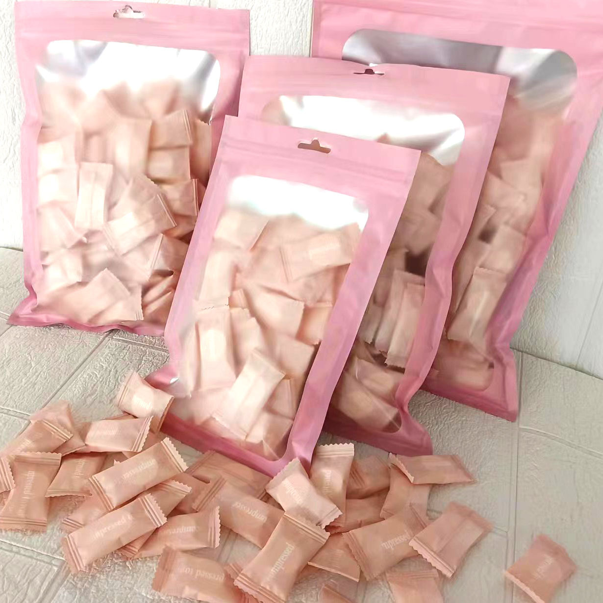 Одноразовое сжатое полотенце английская упаковка 100% хлопок для путешествий портативная сумка сжатое полотенце для очищения лица