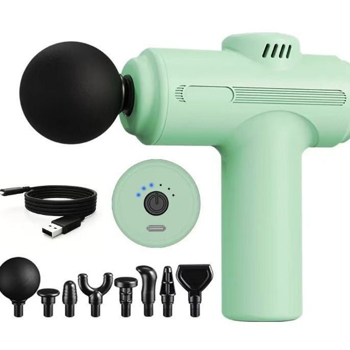 Fascia Gun Adult Cervical Lumbar Back Beat Artifact Female Home Fitness Equipment Toy Massage Hammer