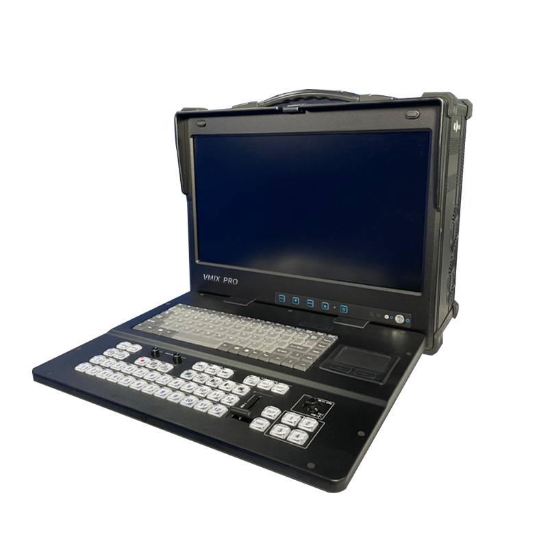 Vmix Pro Live Broadcast and Recording All-In-One Machine Flip-Up Single-Screen All-In-One Machine _Lm 480 Virtual Studio