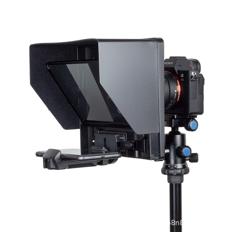 Fuweide TP10 Teleprompter Mobile Phone Slr Camera Teleprompter Portable Small Taobao Video Outdoor Teleprompter