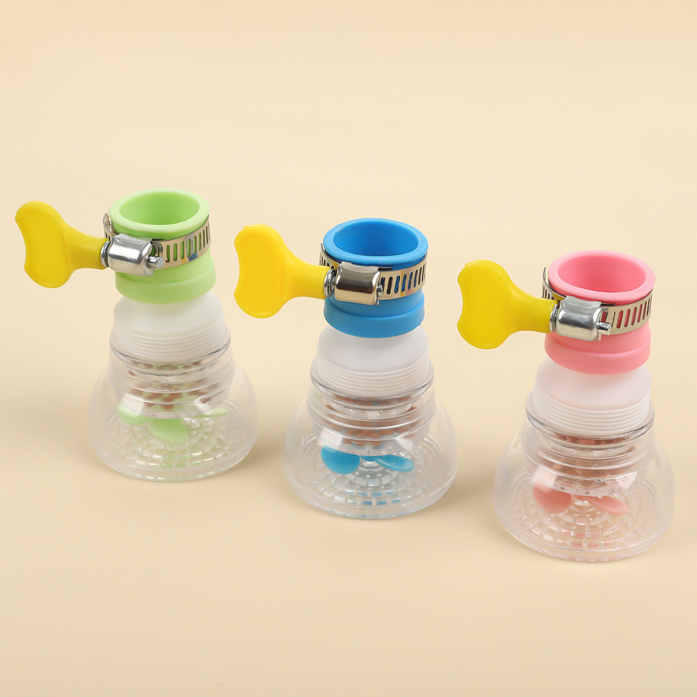 Faucet Anti-Splash Spout Kitchen Household Shower Tap Water Universal Connector Extender Rotating Water Purifier Water Filter