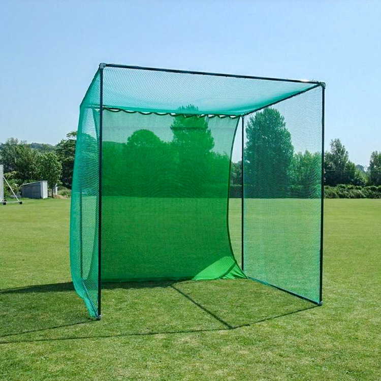 Square Structure Golf Ball Gate Easy Folding Portable Golf Ball Gate with Frame and Net