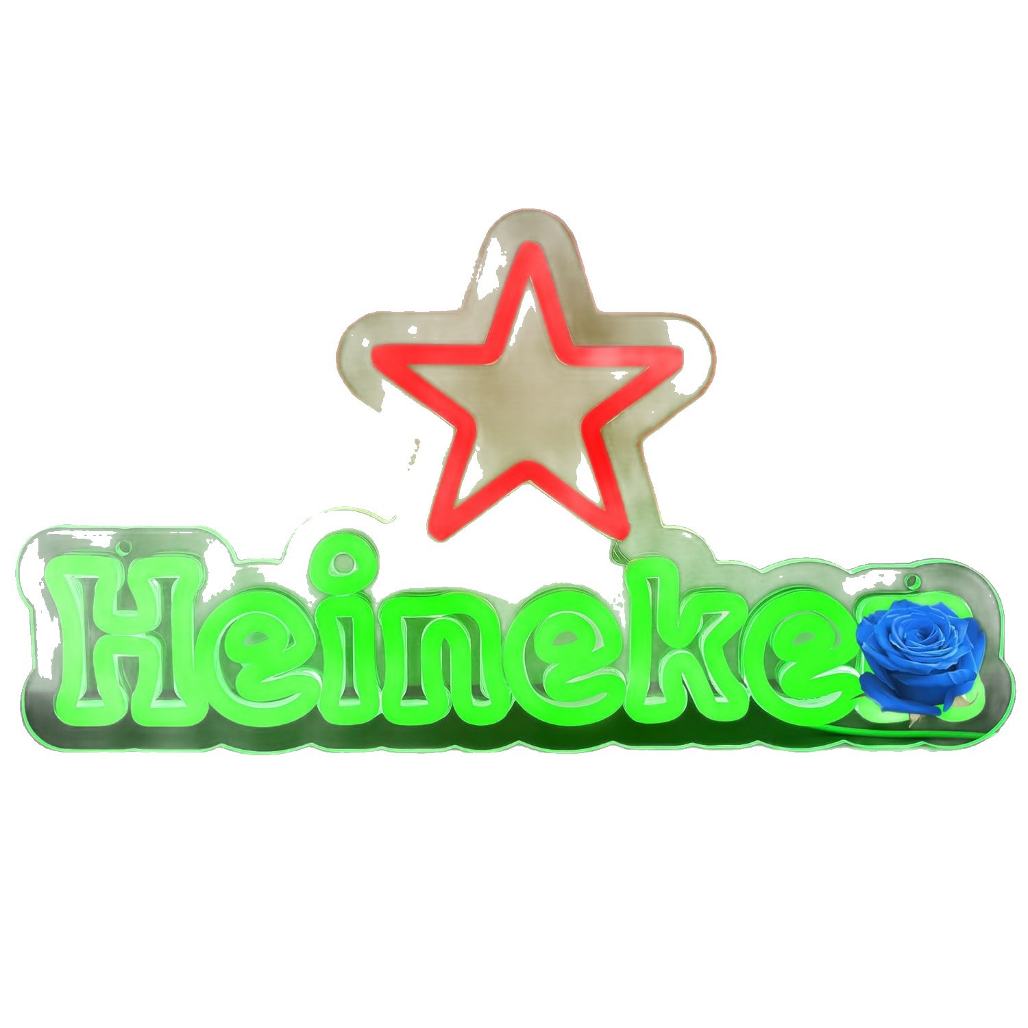 Cross-Border Popular Amazon Led Luminous Light Sign Bar Ktv Atmosphere Decorative Light Luminous Character Shape Wall Hanging Light