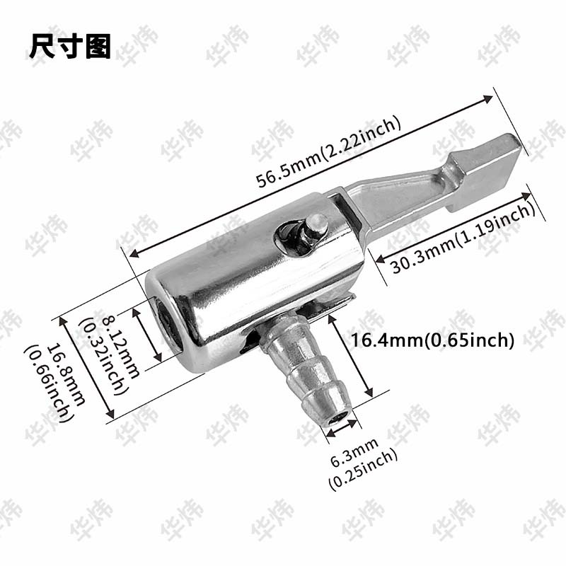 Car Inflatable Pump Inflatable Chuck Car Tire Inflatable Nozzle Quick Inflatable Chuck Inflatable Nozzle Inflatable Head