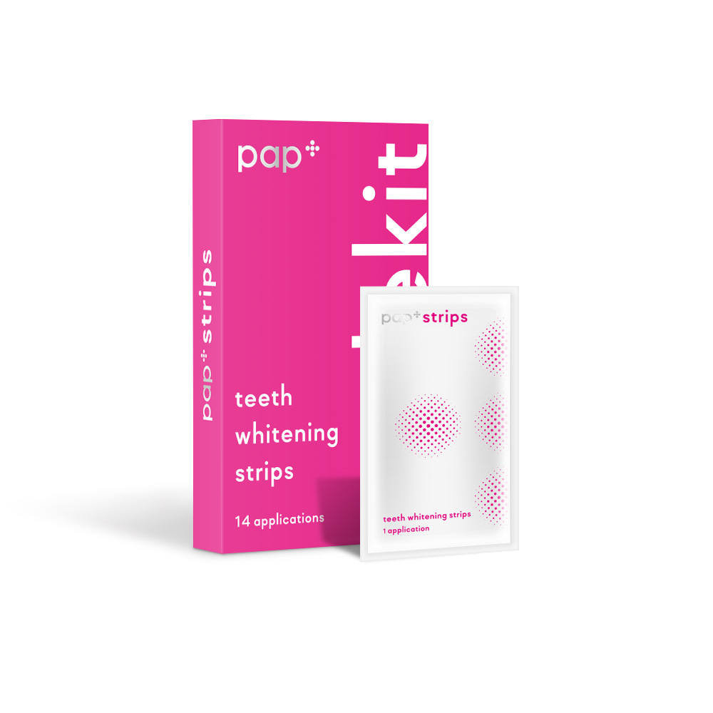 PAP Teeth Whitening Sticker Dazzling White Teeth Whitening Sticker Teeth Whitening Strips