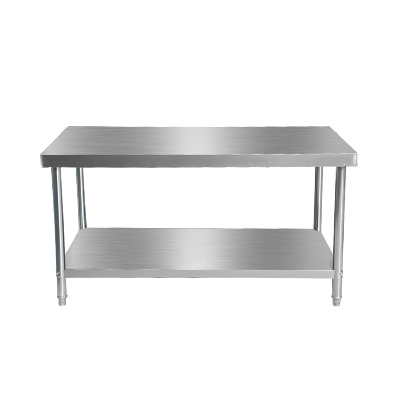 304 Thickeneded Stainless Steel Workbench, Hotel Kitchen Special Operation Table, Chopping Board, Vegetable Cutting Table, Loading Table, Baking Table