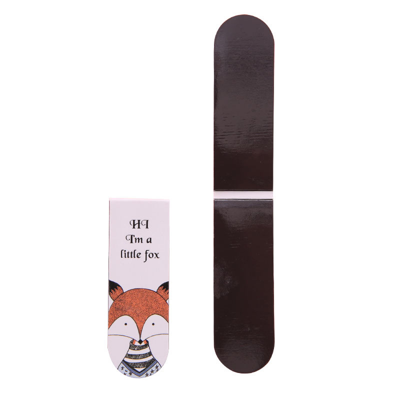 Professional Customized Magnetic Bookmarks, Advertising Bookmarks, Customized Logo Animation Cartoon Bookmarks, Paper Card Bookmarks, Customized