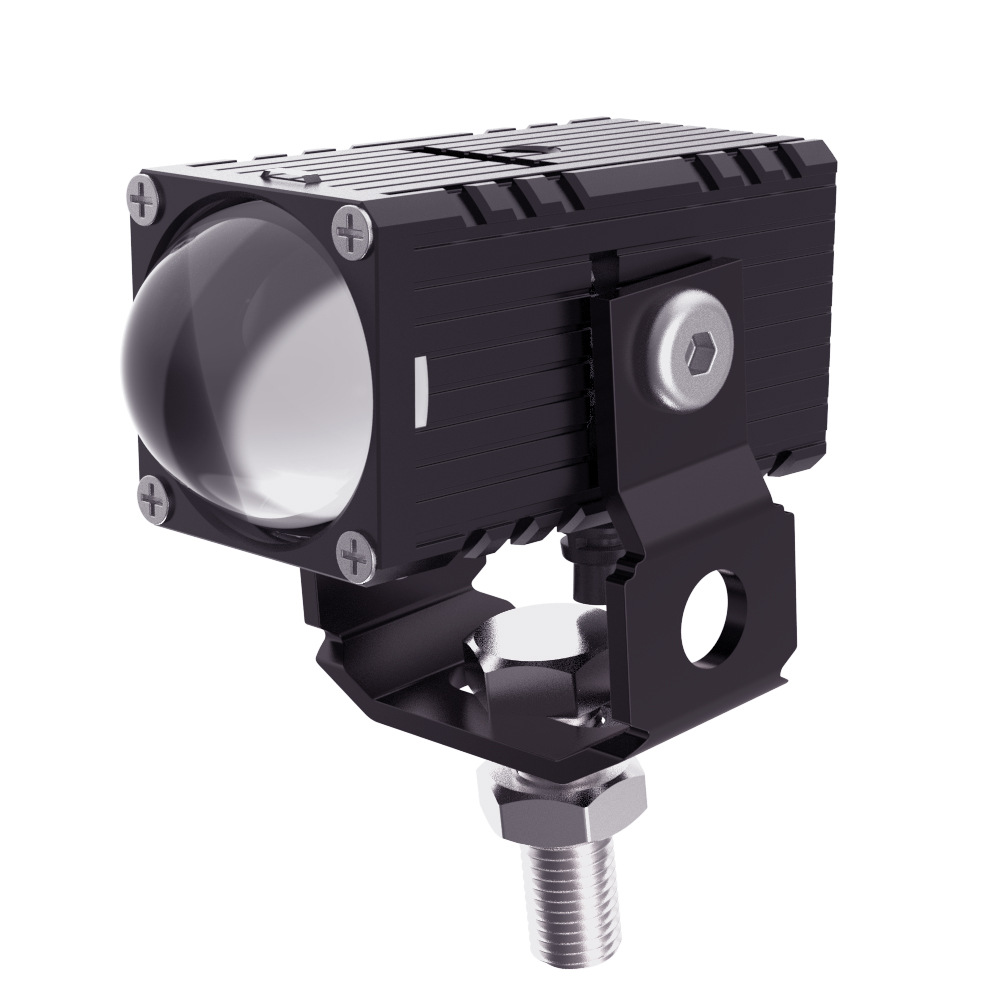 Battery Car Electric Scooter Led Two-Color Spotlight Flash Fog Light Large Field of View Strong Light 10-30V Waterproof Headlight