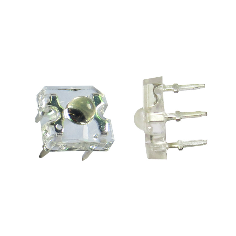 F3/3mm high head piranha red yellow light car light source car turn signal brake light led lamp beads