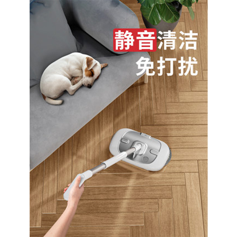 Household automatic hand-held floor wiping machine steam water spraying mop intelligent wireless electric mop lazy hand-free washing