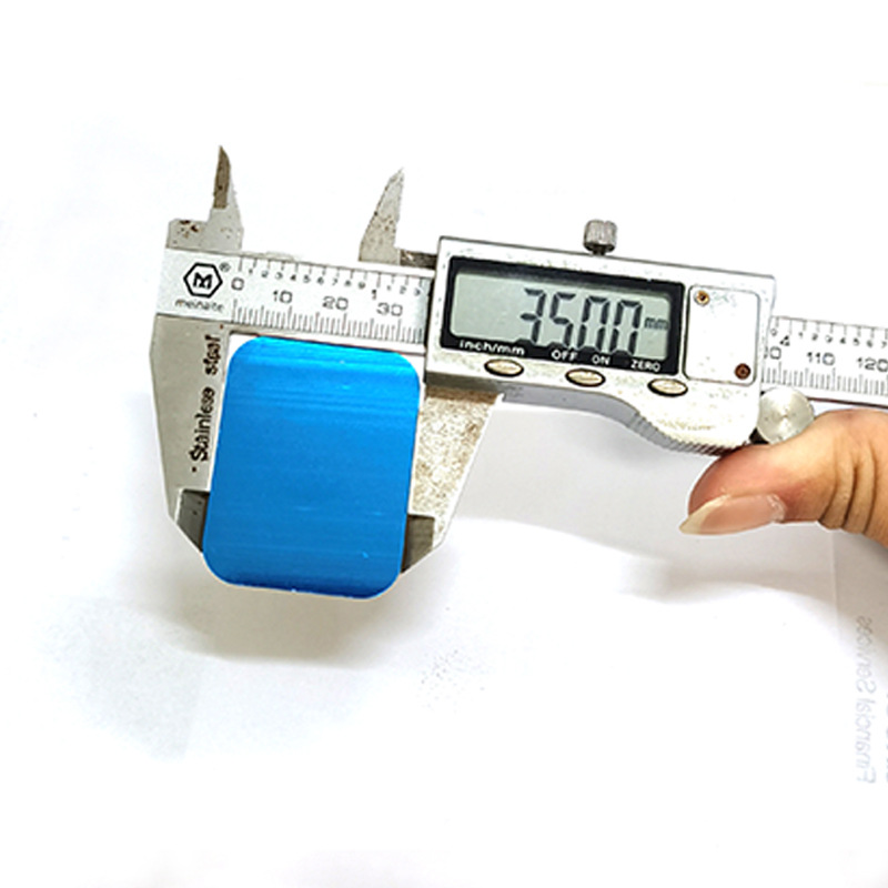 Square 35*45*0.3mm film-backed adhesive iron sheet magnetic mobile phone bracket magnetic sheet patch nightlight available