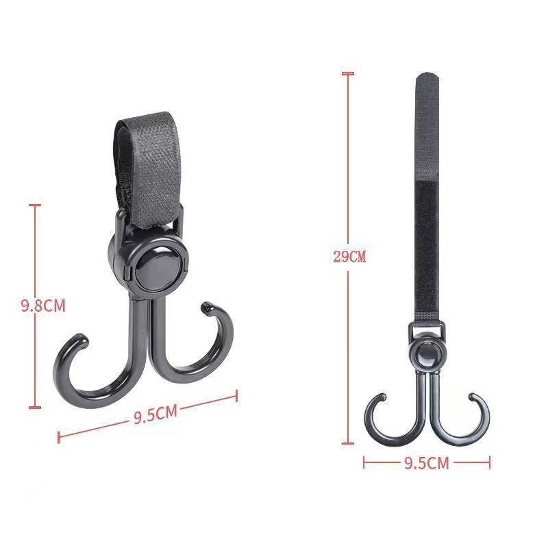 Universal Electric Vehicle Stroller Hook, Bag Hook, Stroller Hook, Upgraded and Reinforced, Sturdy Car Accessories, Motorcycle Hook