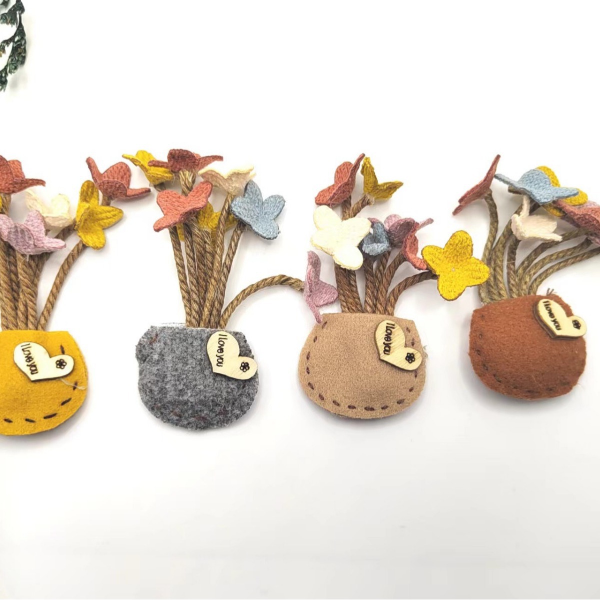 Оригинальный авторский пасторальный DIY цветочный горшок тканевый цветочный горшок DIY ручной работы оригинальные аксессуары для ювелирных изделий одежда сумка