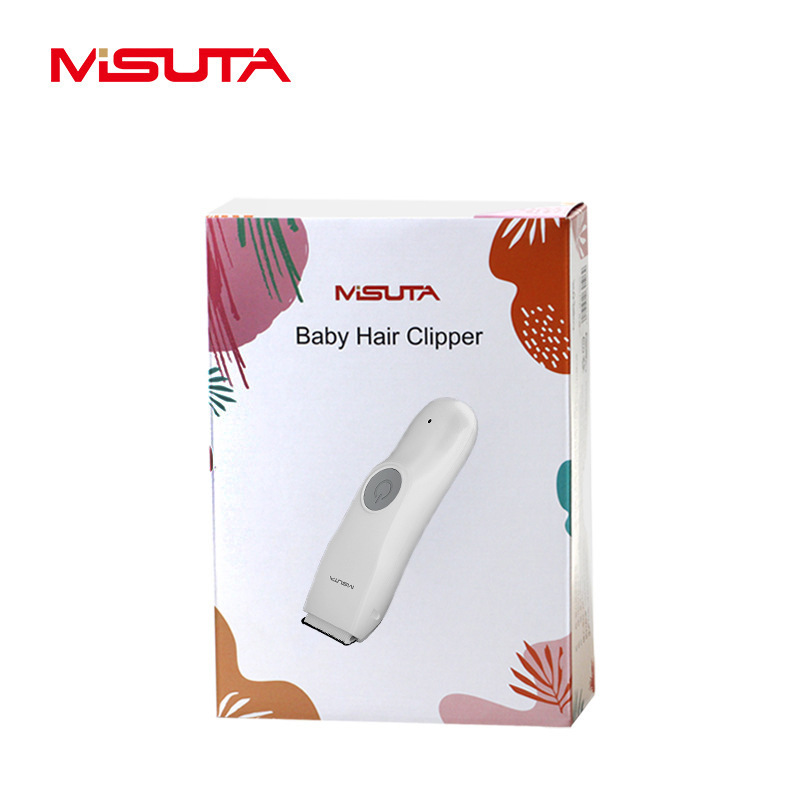 Misuta baby hair clipper mute waterproof newborn electric clipper children hair clipper baby shaving hair fetal hair