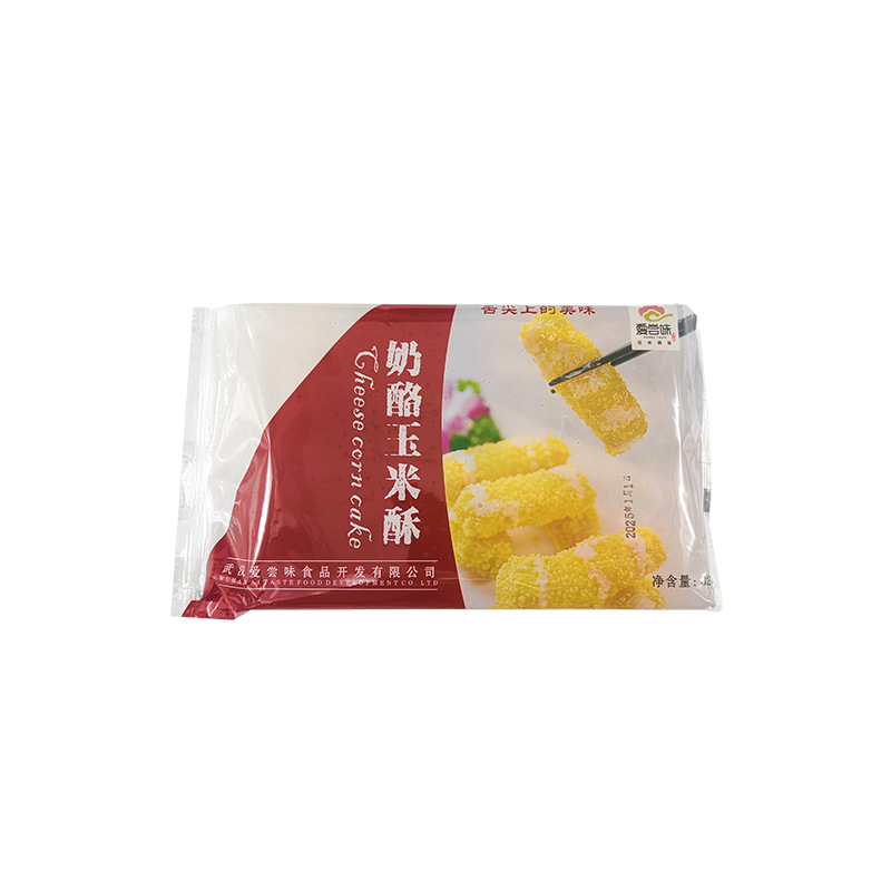Cheese Corn Cake Chinese Pastry 320g Hotel Restaurant Snack Popular Crispy Fried Snack Pre-Made Semi-Finished Product