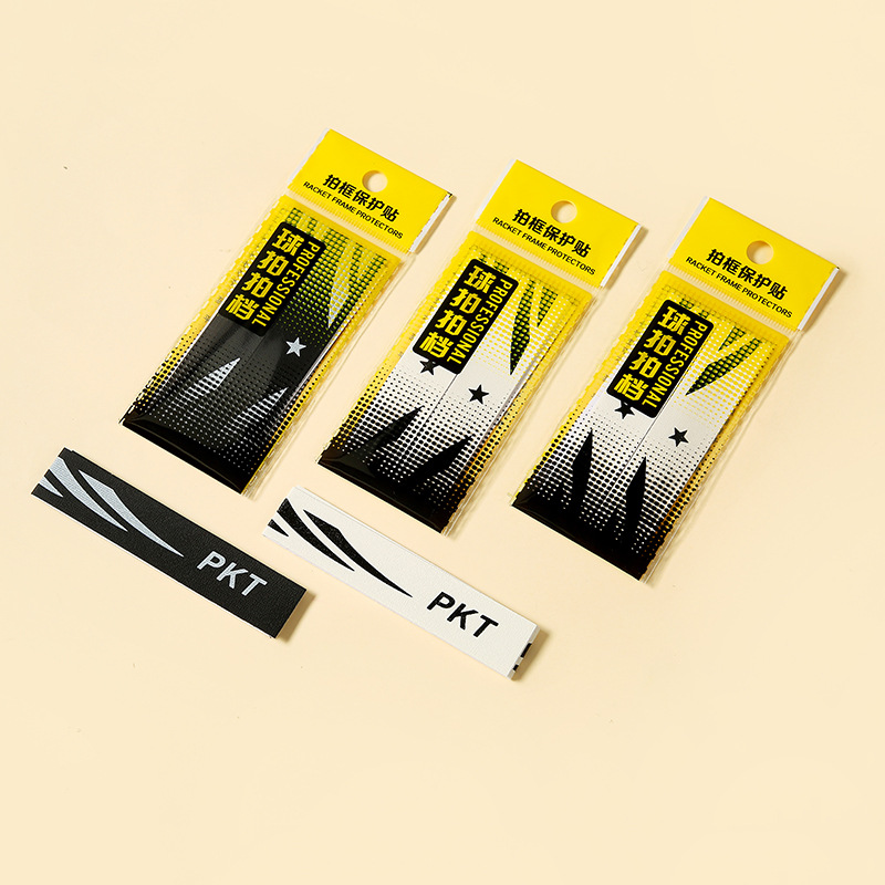 Source Manufacturer Wear-Resistant, Scratch-Proof and Paint-Proof Protective Line Adhesive for Badminton Racket Frame Protection Badminton Racket Protective Sticker