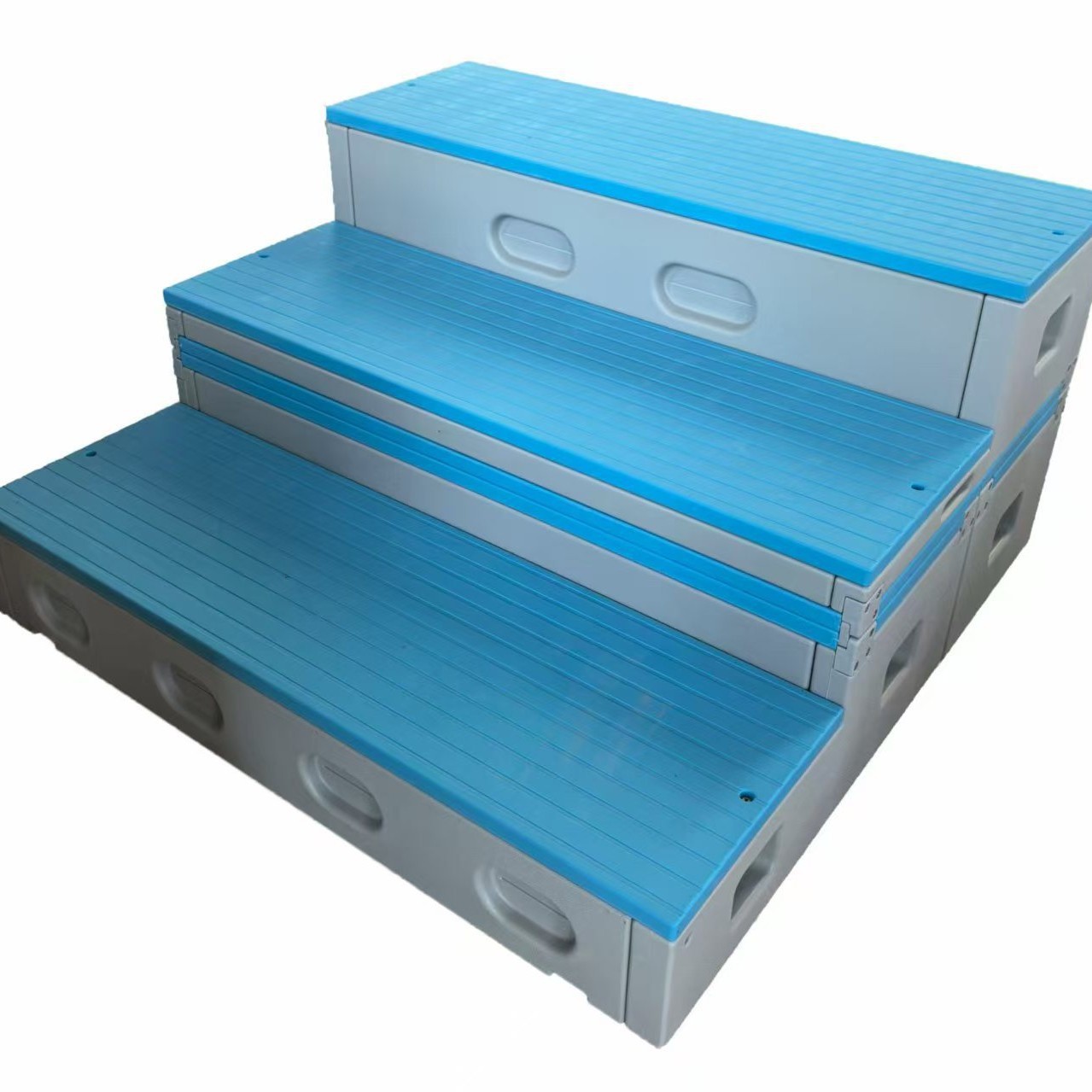 Chorus Steps Solid Wood Three- and Four-Story Multi-Functional Movable Folding Telescopic Ladder Podium Stage Platform