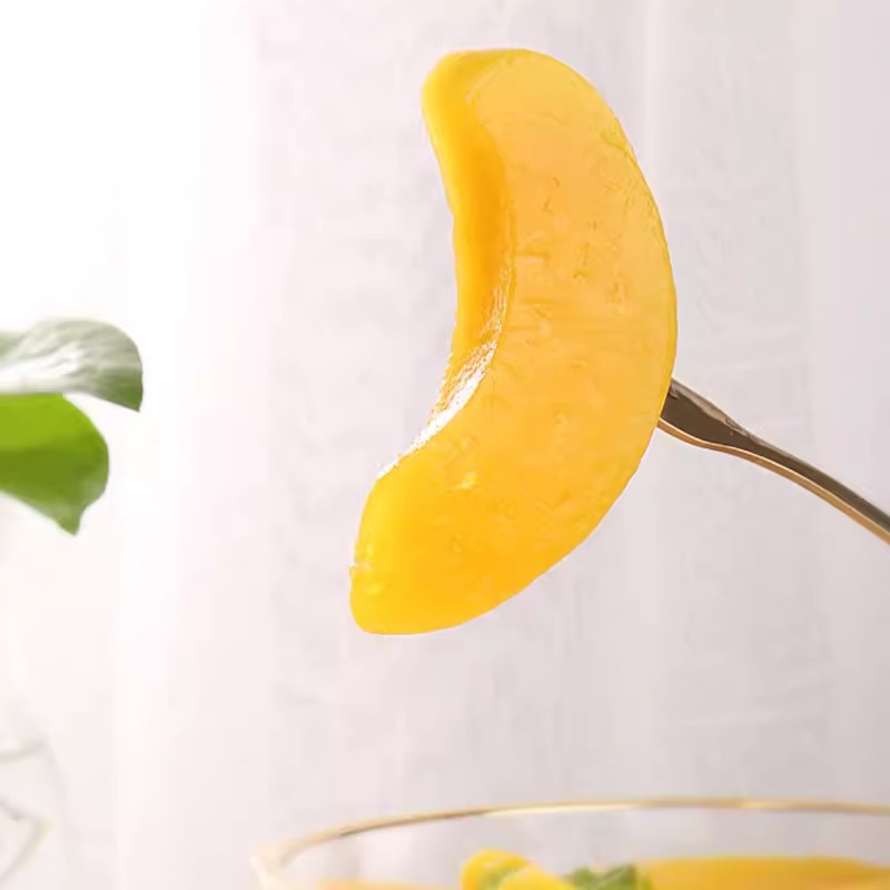 Free shipping herbal yellow peach canned 312g canned instant fruit canned syrup afternoon tea Internet celebrity casual snacks