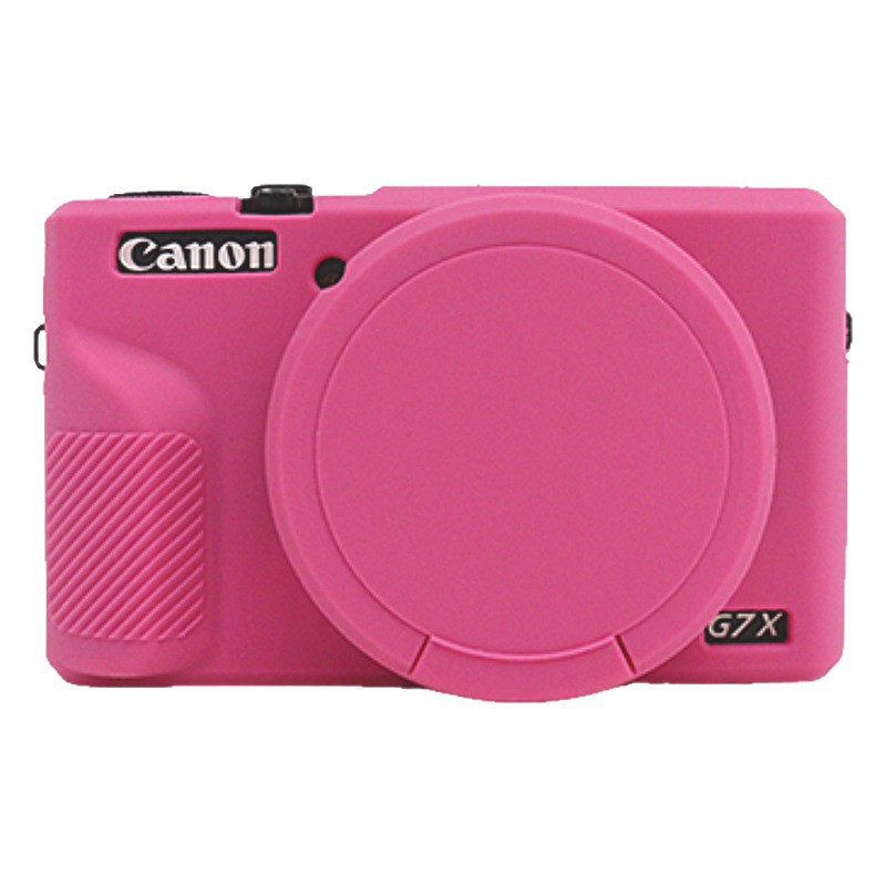 Suitable for Canon G7X Markiii Camera Silicone Protective Case G7X3 Anti-Fall and Wear-Resistant Silicone Case Camera Accessories