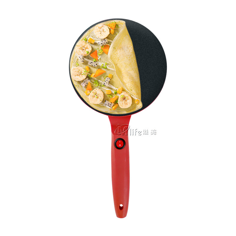 Factory direct live streaming generation lasagna cake pancake pan small household pancake machine spring roll leather machine pancake machine