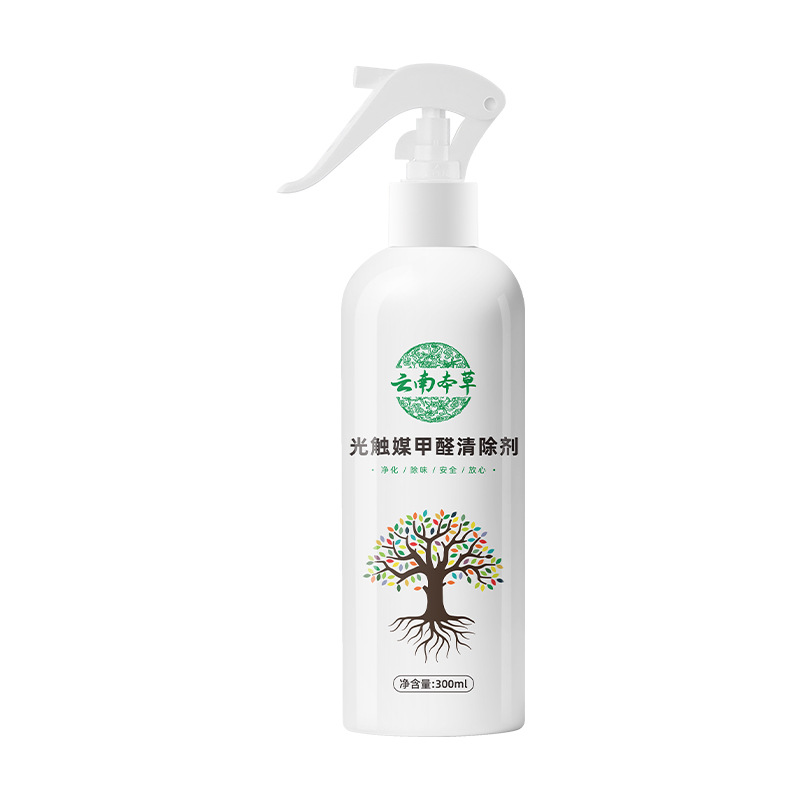 Flower Cardamom Photocatalyst Formaldehyde Remover New House Household Air Purification Formaldehyde Removal Deodorizing Spray 300ml