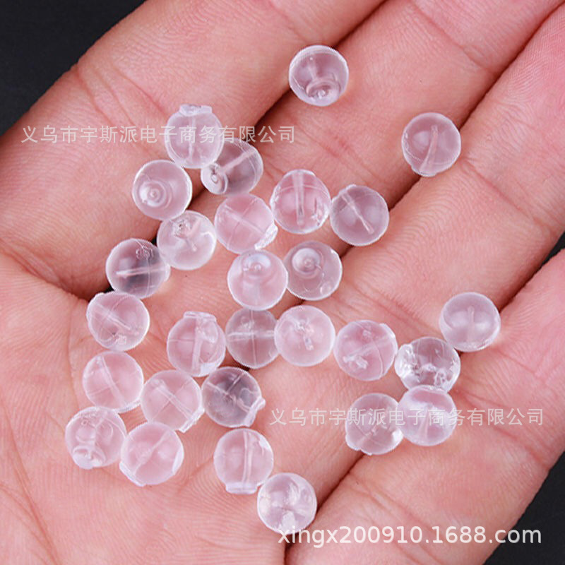 Wholesale 6mm spherical ear plug half hole design comfortable and safe to wear suitable for use with earrings