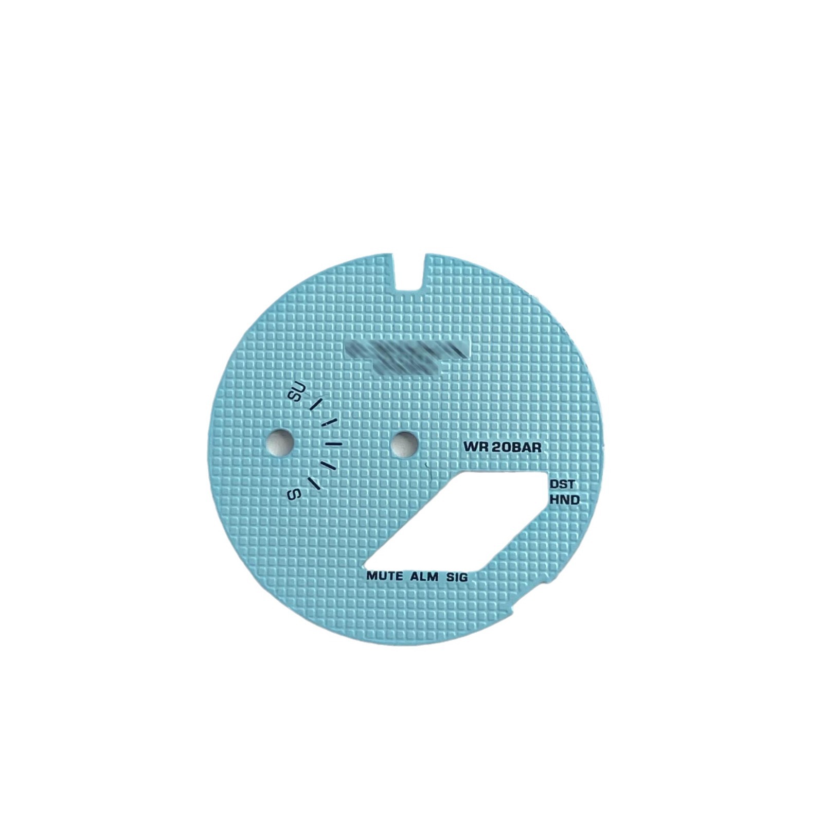 Ga2100 Farmhouse Oak Modified Metal Dial Waffle Lettering Sun Pattern Plate Starry Sky Plate Inner Shadow Pointer