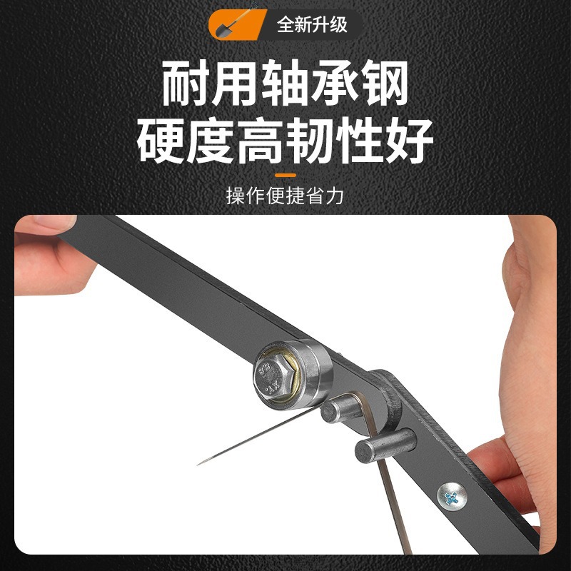 Thickened Manual Steel Bar Bending Machine Bearing Steel U-Shaped Right-Angle Dual-Purpose Steel Wire Iron Wire DIY Artifact Free Bending