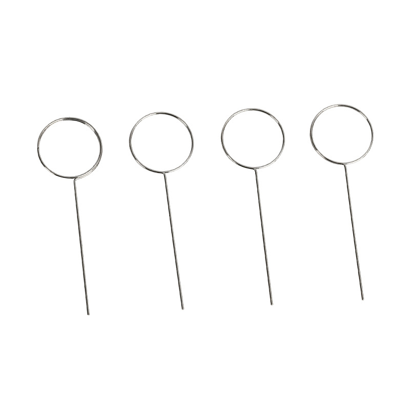 Cigarette Holder through Hole Needle Filter Element Cleaning Nozzle Stainless Steel through Needle 0.3/0.35/0.45 Filter through Hole Needle Weight