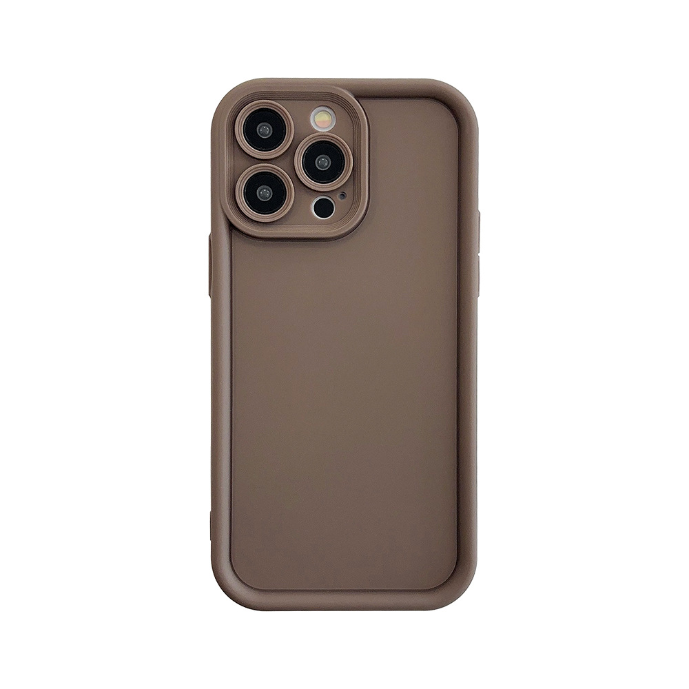 Ladder Camera iPhone 17 Phone Case iPhone 15 Silicone Suitable for 11, 16 Pro Max Full Coverage, 12 Solid Color, 13